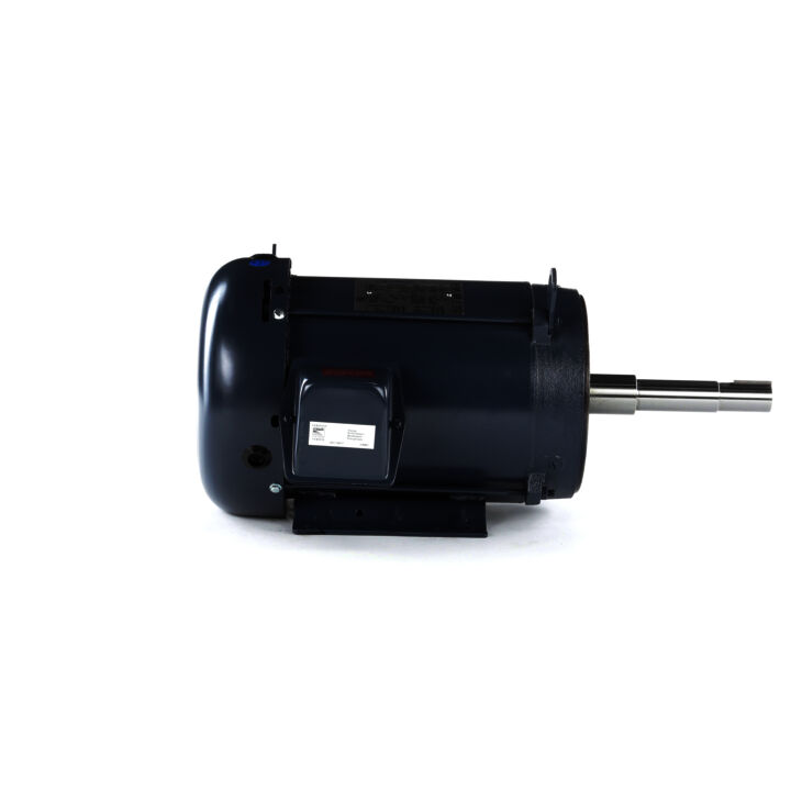 Close-Coupled Pump Motor, 7.50 & 5 HP, 3 Ph, 60 & 50 Hz, 230/460 & 190/380 V, 3600 & 3000 RPM, 213JP Frame, TEFC