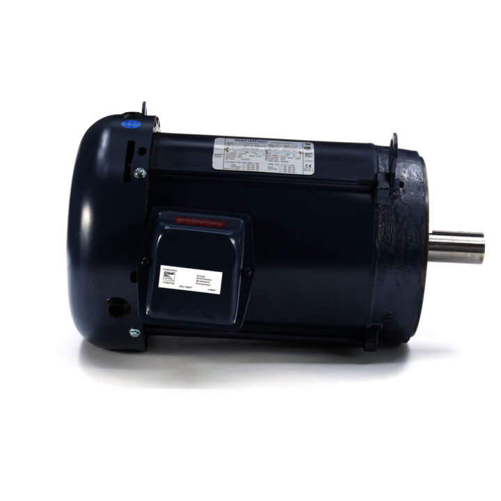 General Purpose Motor, 7.50 & 5 HP, 3 Ph, 60 & 50 Hz, 230/460 & 190/380 V, 3600 & 3000 RPM, 213TC Frame, TEFC