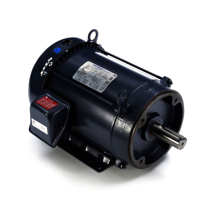 General Purpose Motor, 7.50 & 5 HP, 3 Ph, 60 & 50 Hz, 230/460 & 190/380 V, 1800 & 1500 RPM, 213TC Frame, TEFC