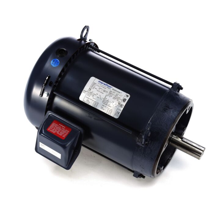 General Purpose Motor, 7.50 & 5 HP, 3 Ph, 60 & 50 Hz, 230/460 & 190/380 V, 3600 & 3000 RPM, 213TC Frame, TEFC
