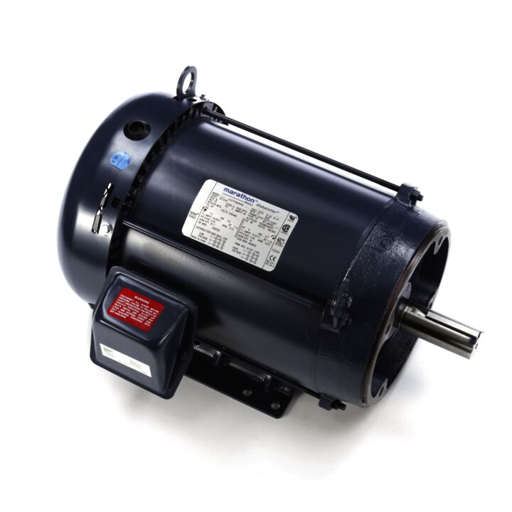General Purpose Motor, 7.50 & 5 HP, 3 Ph, 60 & 50 Hz, 230/460 & 190/380 V, 1800 & 1500 RPM, 213TC Frame, TEFC