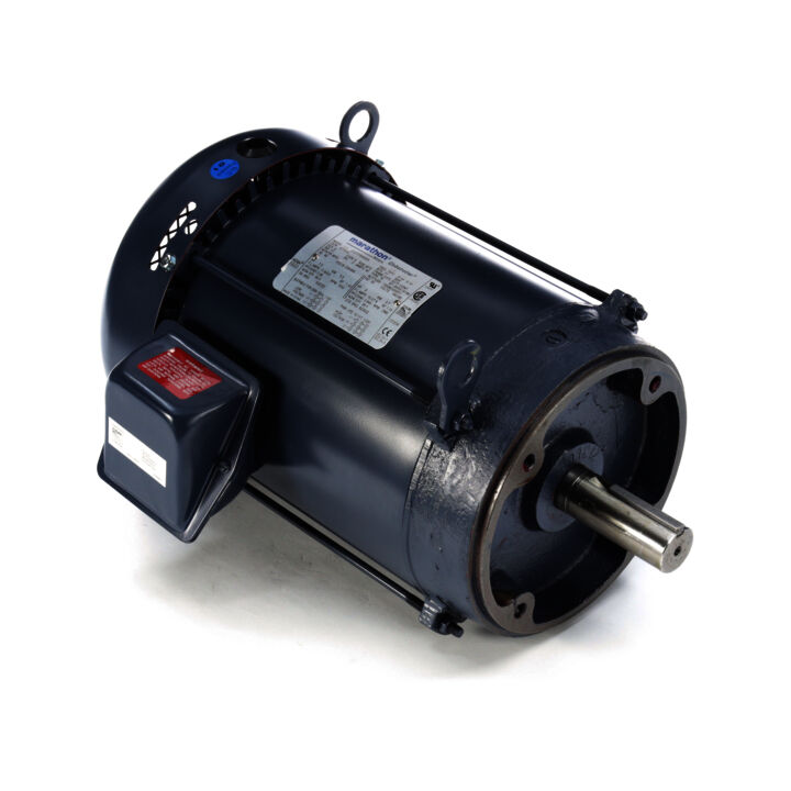 General Purpose Motor, 7.50 & 5 HP, 3 Ph, 60 & 50 Hz, 230/460 & 190/380 V, 3600 & 3000 RPM, 213TC Frame, TEFC