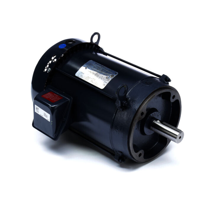 General Purpose Motor, 7.50 & 5 HP, 3 Ph, 60 & 50 Hz, 230/460 & 190/380 V, 1800 & 1500 RPM, 213TC Frame, TEFC