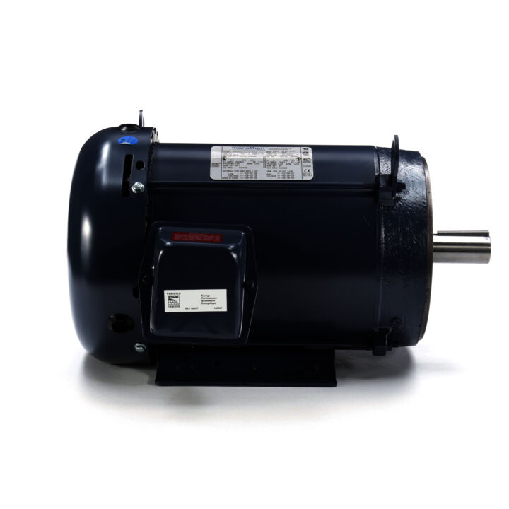 General Purpose Motor, 7.50 & 5 HP, 3 Ph, 60 & 50 Hz, 230/460 & 190/380 V, 1800 & 1500 RPM, 213TC Frame, TEFC