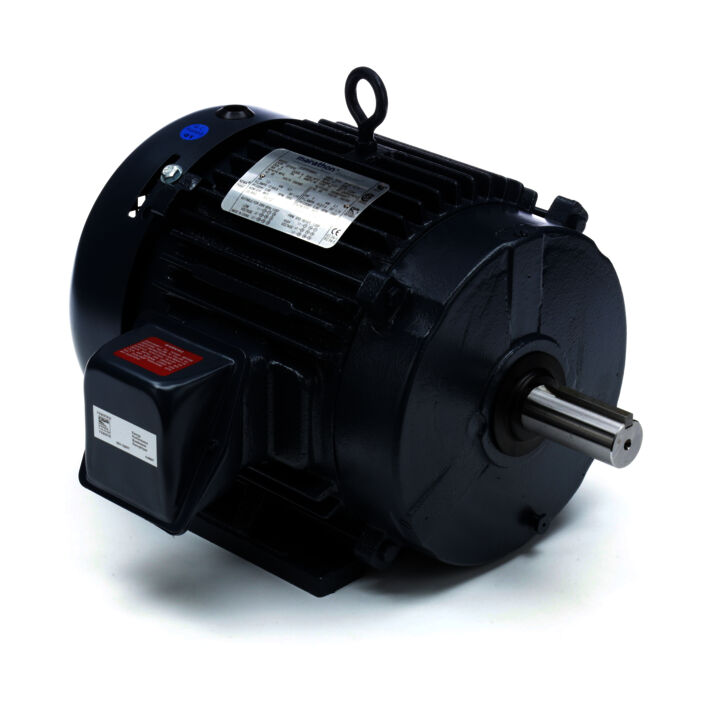 General Purpose Motor, 7.50 & 5 HP, 3 Ph, 60 & 50 Hz, 230/460 & 190/380 V, 3600 & 3000 RPM, 213T Frame, TEFC