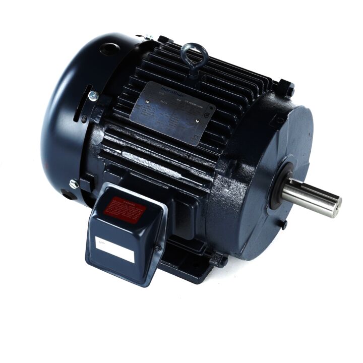 General Purpose Motor, 3 HP, 3 Ph, 60 Hz, 575 V, 1200 RPM, 213T Frame, TEFC