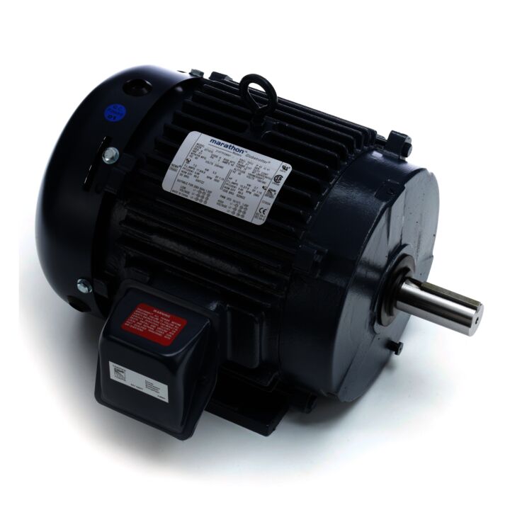 General Purpose Motor, 7.50 & 5 HP, 3 Ph, 60 & 50 Hz, 230/460 & 190/380 V, 3600 & 3000 RPM, 213T Frame, TEFC