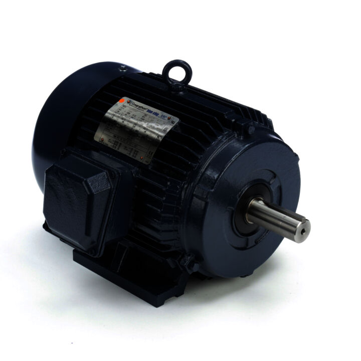 General Purpose Motor, 7.50 & 5 HP, 3 Ph, 60 & 50 Hz, 208-230/460 & 190/380 V, 1800 & 1500 RPM, 213T Frame, TEFC