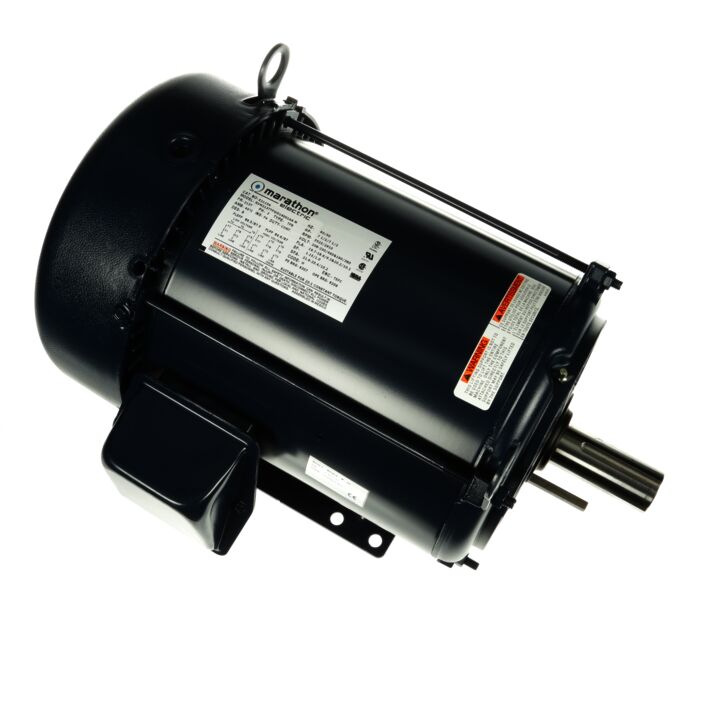 General Purpose Motor, 7.50 & 7.50 HP, 3 Ph, 60 & 50 Hz, 208-230/460 & 190/380 V, 3600 & 3000 RPM, 213T Frame, TEFC