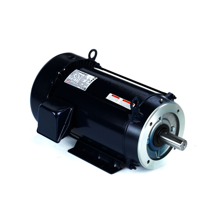 General Purpose Motor, 7.50 & 5 HP, 3 Ph, 60 & 50 Hz, 208-230/460 & 190/380 V, 1800 & 1500 RPM, 213TC Frame, TEFC