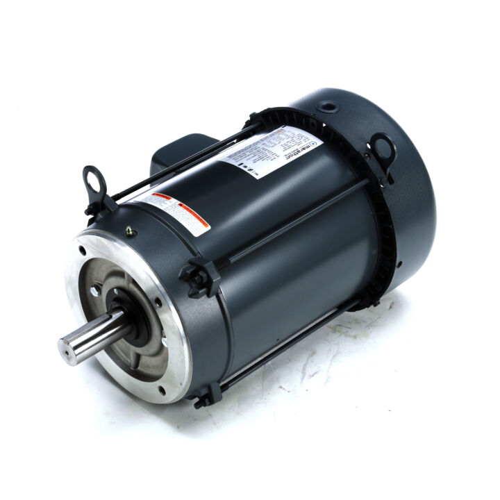 General Purpose Motor, 7.50 & 5 HP, 3 Ph, 60 & 50 Hz, 230/460 & 190/380 V, 1800 & 1500 RPM, 213TC Frame, TEFC