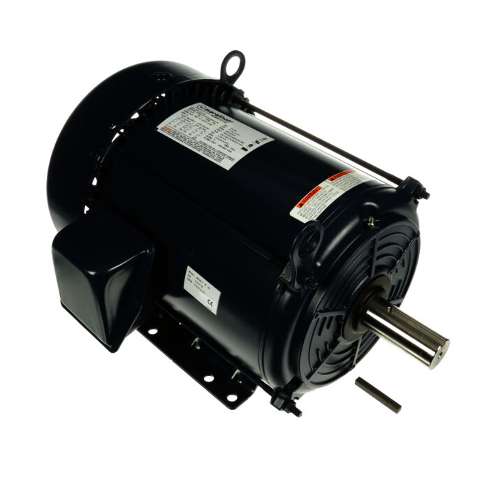 General Purpose Motor, 7.50 & 7.50 HP, 3 Ph, 60 & 50 Hz, 208-230/460 & 190/380 V, 3600 & 3000 RPM, 213T Frame, TEFC