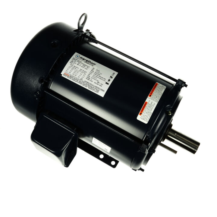 General Purpose Motor, 7.50 & 7.50 HP, 3 Ph, 60 & 50 Hz, 208-230/460 & 190/380 V, 3600 & 3000 RPM, 213T Frame, TEFC
