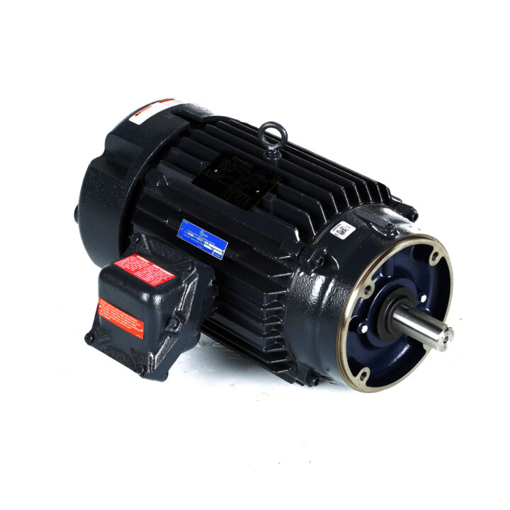 Explosion Proof Motor, 7.50 & 5 HP, 3 Ph, 60 & 50 Hz, 230/460 & 190/380 V, 1800 & 1500 RPM, 213TC Frame, EPFC