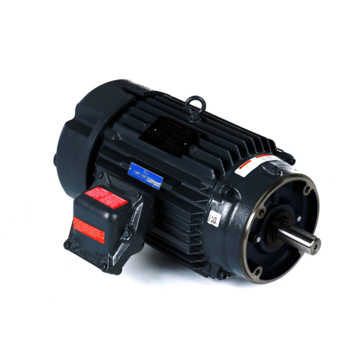 Explosion Proof Motor, 7.50 & 5 HP, 3 Ph, 60 & 50 Hz, 230/460 & 190/380 V, 1800 & 1500 RPM, 213TC Frame, EPFC