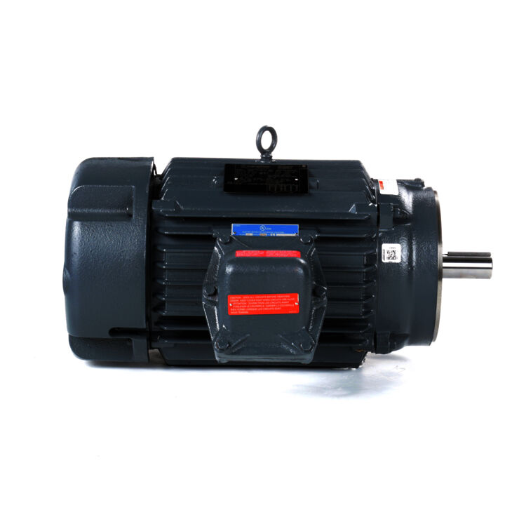 Explosion Proof Motor, 7.50 & 5 HP, 3 Ph, 60 & 50 Hz, 230/460 & 190/380 V, 1800 & 1500 RPM, 213TC Frame, EPFC