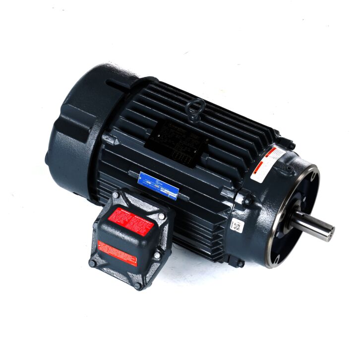 Explosion Proof Motor, 7.50 & 5 HP, 3 Ph, 60 & 50 Hz, 230/460 & 190/380 V, 1800 & 1500 RPM, 213TC Frame, EPFC