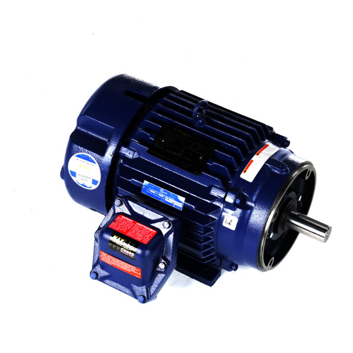 Explosion Proof Motor, 7.50 HP, 3 Ph, 60 Hz, 575 V, 1800 RPM, 213TC Frame, EPFC