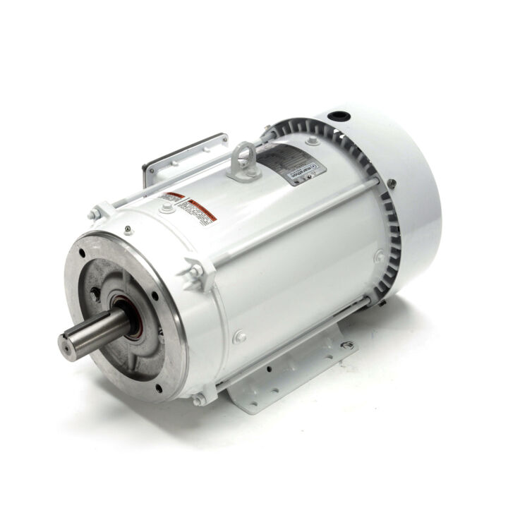 General Purpose Motor, 7.50 & 5 HP, 3 Ph, 60 & 50 Hz, 230/460 & 190/380 V, 3600 & 3000 RPM, 213TC Frame, TEFC