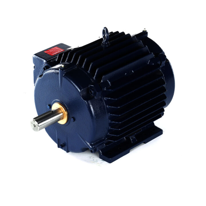 Severe Duty Motor, 7.50 & 5 HP, 3 Ph, 60 & 50 Hz, 230/460 & 190/380 V, 1800 & 1500 RPM, 213TV Frame, TEAO