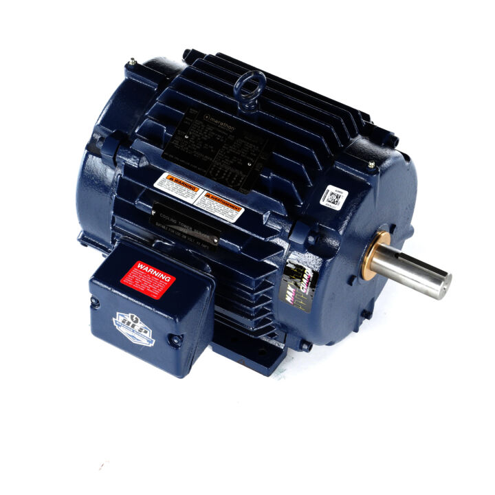 Severe Duty Motor, 7.50 & 5 HP, 3 Ph, 60 & 50 Hz, 230/460 & 190/380 V, 1800 & 1500 RPM, 213TV Frame, TEAO