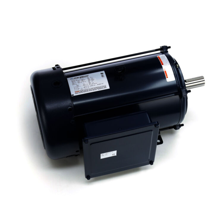 General Purpose Motor, 7.50 HP, 1 Ph, 60 Hz, 208-230 V, 1800 RPM, 215T Frame, TEFC