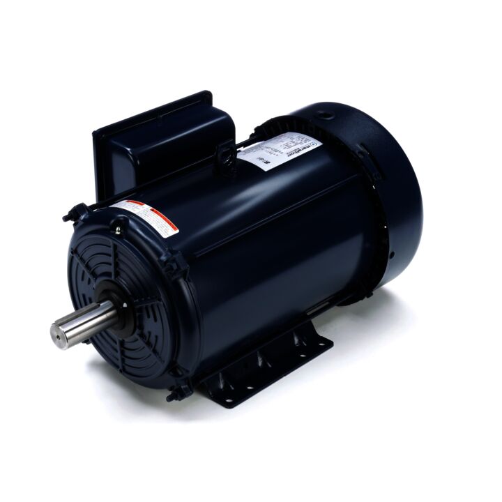 General Purpose Motor, 10 HP, 1 Ph, 60 Hz, 230 V, 1800 RPM, 215T Frame, TEFC