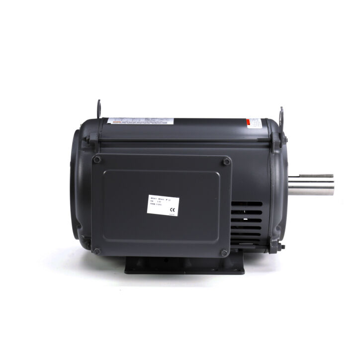 Air Compressor Motor, 7.50 HP, 1 Ph, 60 Hz, 208-230 V, 1800 RPM, 215T Frame, DP