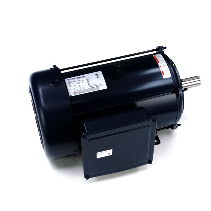 General Purpose Motor, 10 HP, 1 Ph, 60 Hz, 230 V, 1800 RPM, 215T Frame, TEFC