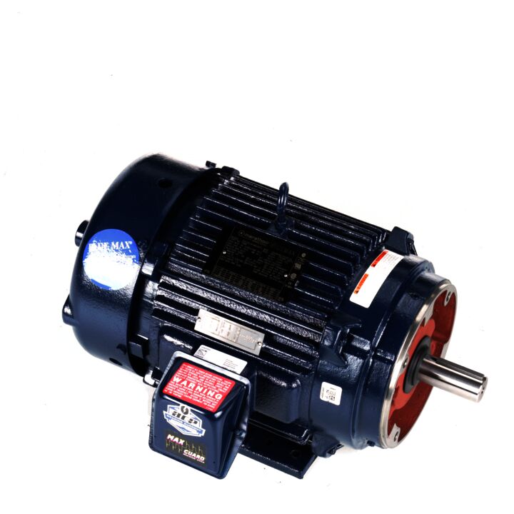 Encoder Motor, 10 HP, 3 Ph, 60 Hz, 230/460 V, 1800 RPM, 215TC Frame, TEFC