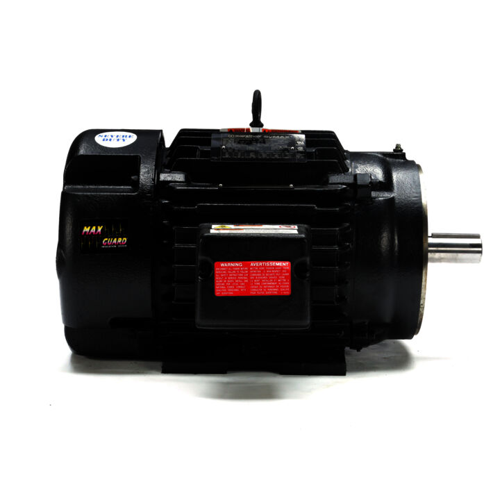 Fan & Blower Motor, 10 HP, 3 Ph, 150 Hz, 460 V, 1800 RPM, 215TC Frame, TEFC