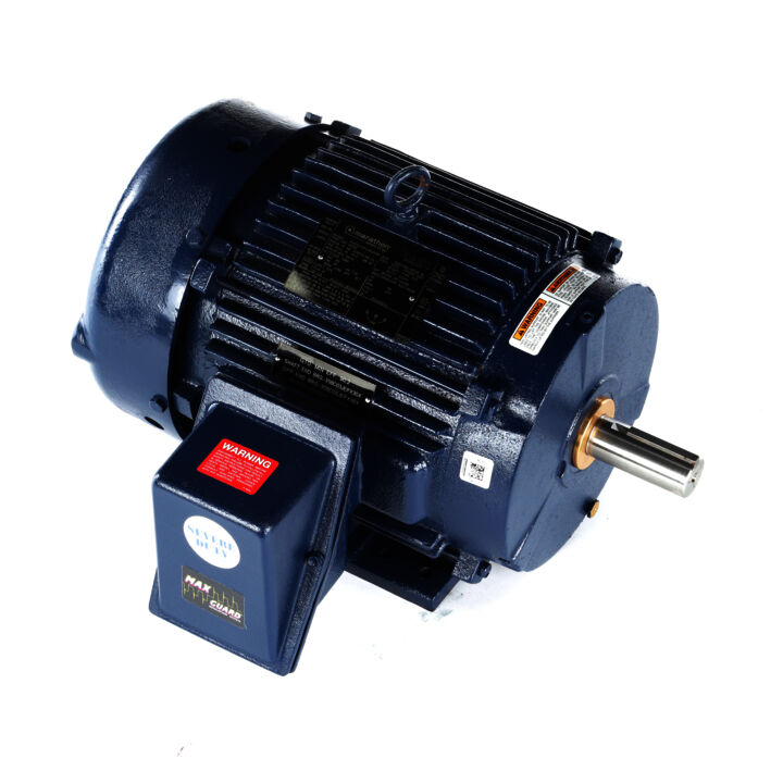 Severe Duty Motor, 10 HP, 3 Ph, 60 Hz, 575 V, 1800 RPM, 215T Frame, TEFC