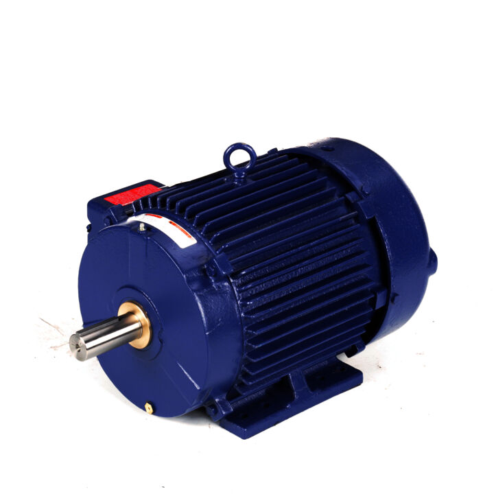 Severe Duty Motor, 5 HP, 3 Ph, 60 Hz, 460 V, 1200 RPM, 215T Frame, TEFC