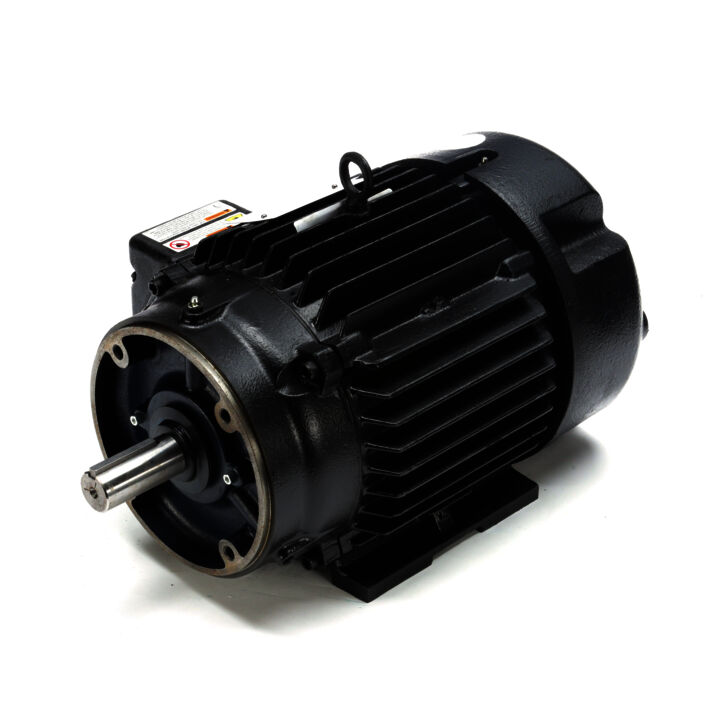 Fan & Blower Motor, 10 HP, 3 Ph, 150 Hz, 460 V, 1800 RPM, 215TC Frame, TEFC