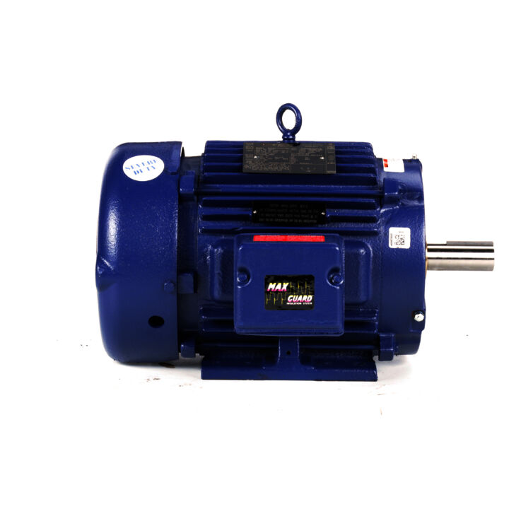 Severe Duty Motor, 5 HP, 3 Ph, 60 Hz, 460 V, 1200 RPM, 215T Frame, TEFC