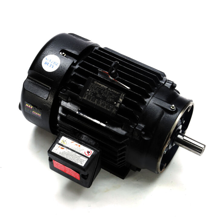 Fan & Blower Motor, 10 HP, 3 Ph, 150 Hz, 460 V, 1800 RPM, 215TC Frame, TEFC