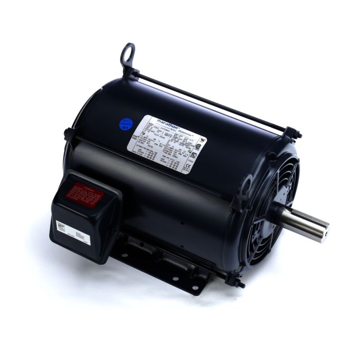 General Purpose Motor, 15 & 10 HP, 3 Ph, 60 & 50 Hz, 230/460 & 190/380 V, 3600 & 3000 RPM, 215T Frame, DP