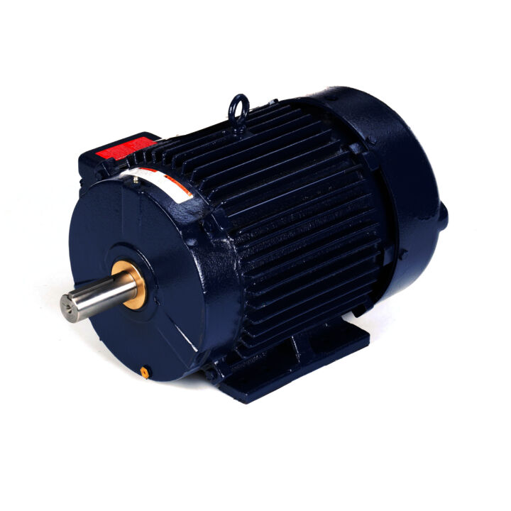 Severe Duty Motor, 10 HP, 3 Ph, 60 Hz, 460 V, 3600 RPM, 215T Frame, TEFC