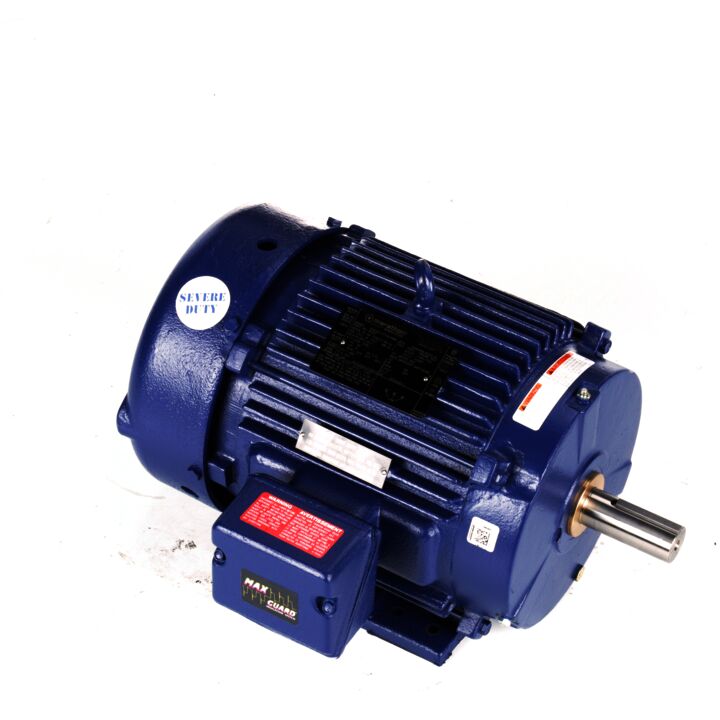 Severe Duty Motor, 5 HP, 3 Ph, 60 Hz, 460 V, 1200 RPM, 215T Frame, TEFC