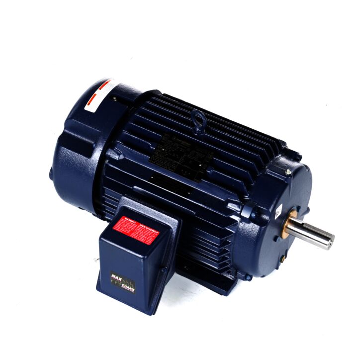 Severe Duty Motor, 10 HP, 3 Ph, 60 Hz, 460 V, 1800 RPM, 215T Frame, TEFC