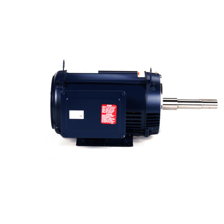 Close-Coupled Pump Motor, 10 HP, 1 Ph, 60 Hz, 230 V, 3600 RPM, 215JP Frame, DP