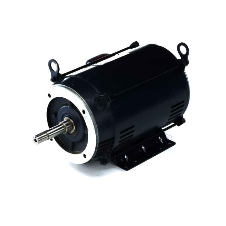 Close-Coupled Pump Motor, 15 HP, 3 Ph, 60 Hz, 575 V, 3600 RPM, 215JM Frame, DP
