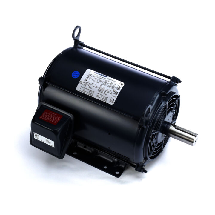 General Purpose Motor, 15 & 10 HP, 3 Ph, 60 & 50 Hz, 230/460 & 190/380 V, 3600 & 3000 RPM, 215T Frame, DP