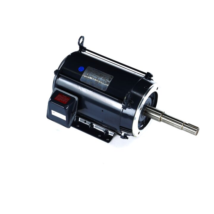 Close-Coupled Pump Motor, 15 & 10 HP, 3 Ph, 60 & 50 Hz, 230/460 & 190/380 V, 3600 & 3000 RPM, 215JP Frame, DP