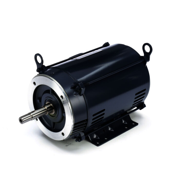 Close-Coupled Pump Motor, 10 & 7.50 HP, 3 Ph, 60 & 50 Hz, 230/460 & 190/380 V, 1800 & 1500 RPM, 215JM Frame, DP