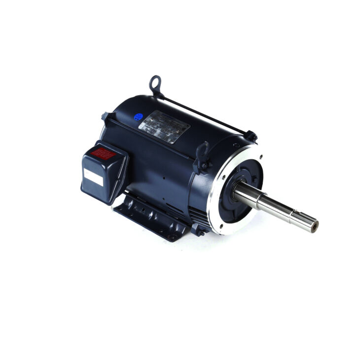 Close-Coupled Pump Motor, 10 & 7.50 HP, 3 Ph, 60 & 50 Hz, 230/460 & 190/380 V, 1800 & 1500 RPM, 215JP Frame, DP