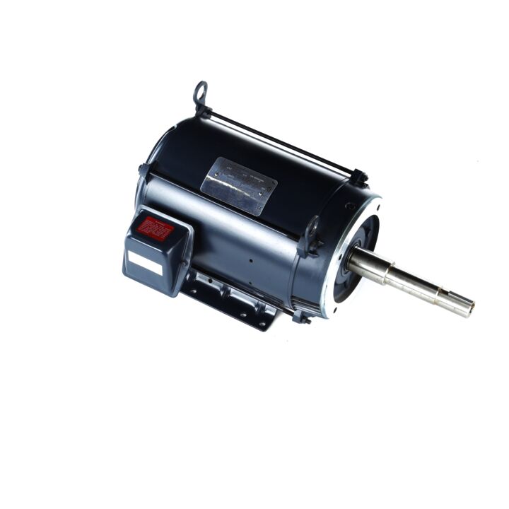 Close-Coupled Pump Motor, 10 HP, 3 Ph, 60 Hz, 575 V, 1800 RPM, 215JP Frame, DP