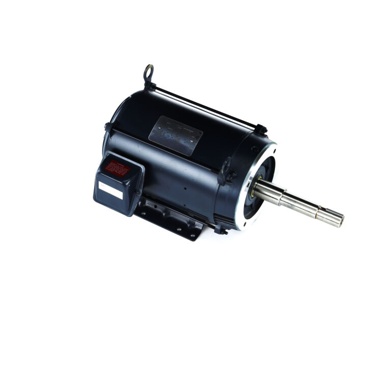 Close-Coupled Pump Motor, 15 HP, 3 Ph, 60 Hz, 575 V, 3600 RPM, 215JP Frame, DP