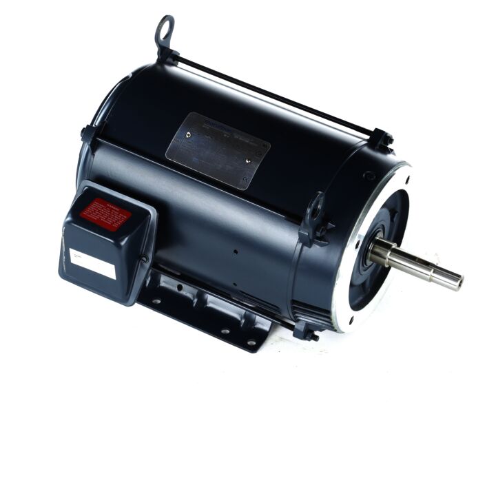 Close-Coupled Pump Motor, 10 HP, 3 Ph, 60 Hz, 575 V, 1800 RPM, 215JM Frame, DP