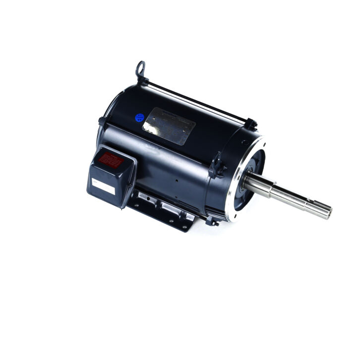 Close-Coupled Pump Motor, 5 HP, 3 Ph, 60 Hz, 575 V, 1200 RPM, 215JP Frame, DP